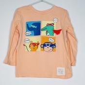 12-18M
Blue &amp; Peach Tops