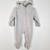 3-6M
Grey Fleece Onesie