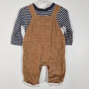 0-3M
Brown Cord Dungs Set