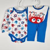 3-6M
Little Monster Set