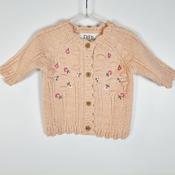 0-1M
Flower Embroidered Cardigan