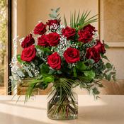 Dozen Red Roses image