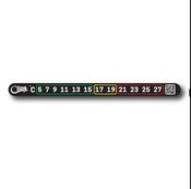 CLING TEMPERATURE TAPE - STICK ON WATER THERMOMETER