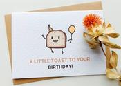 A little toast to your birthday image