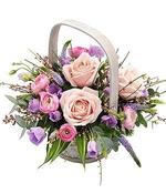 Pink and Mauve Basket. image