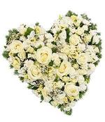 White Rose Heart. image