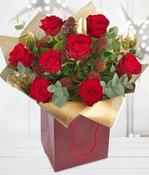 Christmas Red Roses image