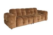 Sofa Hackman 3-Seater Leather Cognac