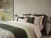 Foxford Green Honeycomb Cushion Small image