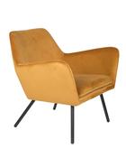 Lounge Chair Bon- Velvet Gold image