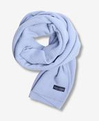 Foxford Blue Knitted Lambswool Scarf image