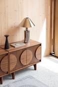 Sideboard Groove 2 Doors Walnut image