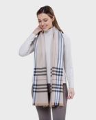 Foxford Classic Camel Extra-Fine Merino Wool Scarf image