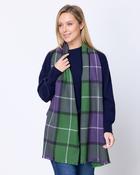 Foxford Connemara Tartan Extra-Fine Merino Scarf image