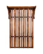 Jakub Walnut Coat Rack Shelf image