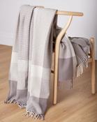 Foxford Dún Briste Cashmere and Lambswool Throw image
