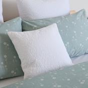 Foxford White Matelassé Cushion- Small