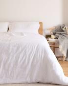 Foxford White Pure Linen Duvet Set