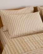 Foxford Rose Stripe Pillowcase Set