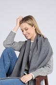 Foxford Oxford Fine Wool Cashmere Blend Scarf image
