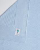 Foxford Cotton Baby Blanket- Powder Blue image