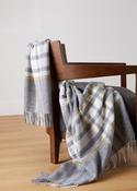 Foxford Liath Lambswool Throw image