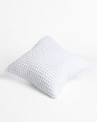 Foxford Honeycomb Cushion White- Small image