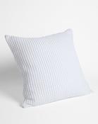Foxford Honeycomb Cushion White- Large