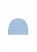 Foxford Blue Ribbed Cashmere Beanie image