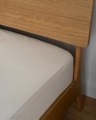 Foxford Cream Flannel Fitted Sheet