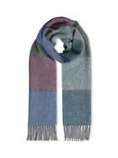 Foxford Autumn Stripe Lambswool Scarf image