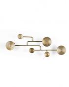 Wall Coat Rack Hypnotising Brass image