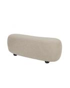 Foxford Cloud Bouclé Hocker Beige