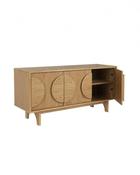 Sideboard Groove 3 Door- Natural Oak image