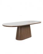 Dining Table Almira Oval- 180 Walnut