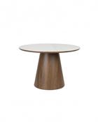 Dining Table Almira Round- Walnut image