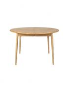 Dining Table Twist Round- Extendable Oak image