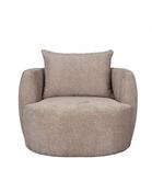 Lounge Chair Rocca- Cappuccino