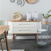 Honeycomb Side Table Grey image