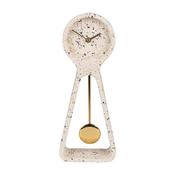 Terrazzo White Pendulum Clock image
