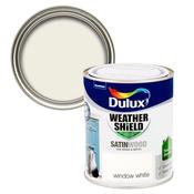 Dulux Weathershield Exterior Satinwood  Window White
