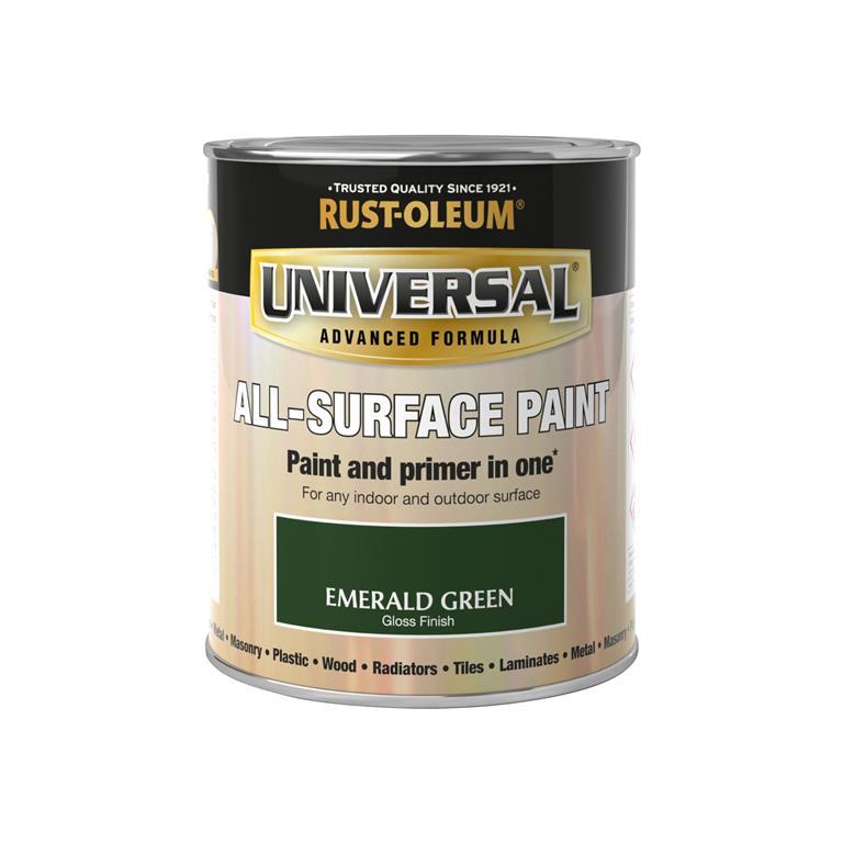 RustOleum Universal Paint Emerald Green Gloss 750ML in Tipperary
