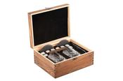 Galway Crystal Renmore Wooden Boxed Whiskey Gift Set image
