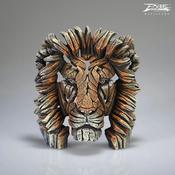 EDGE Sculpture - Lion Bust Miniature - Savannah image