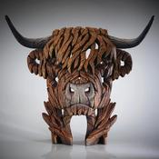 EDGE Sculpture - Highland Cow Bust image