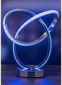 The Grange Collection Metal 7 Colour Changing Lamp DC8