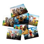 Tipperary Crystal Beyond the Herd Set 6 Placemats
