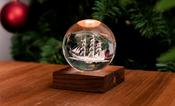 Amber Crystal Light Sailing Boat