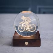 Amber Crystal Cyclist