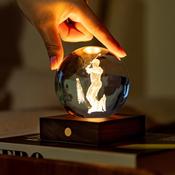 Amber Crystal Light Golfer